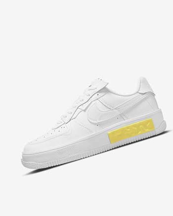 Nike Air Force 1 Fontanka Blancos Amarillos Blancos | MX 5209